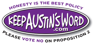 keep austin's word logo